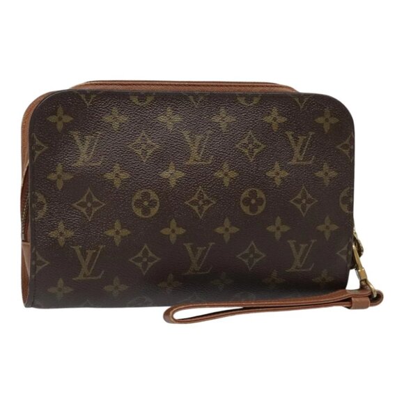 LOUIS VUITTON Monogram Orsay Clutch Bag M51790 LV Auth 91951 - Picture 1 of 15